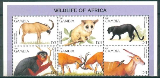Гамбия 6 марок