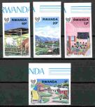 Руанда 4 марки б.з.